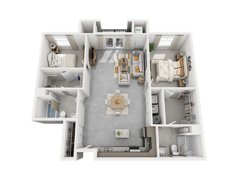 Elevate Brier Creek_The Meridian floor plan